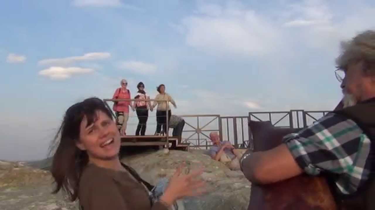 Dance to bagpipe  at the Ancient sanctuary of  Perperikon