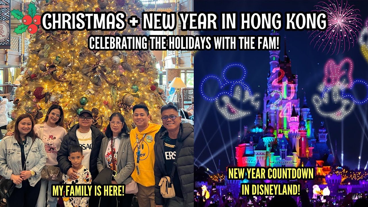 CHRISTMAS AND NEW YEAR COUNTDOWN IN HONG KONG DISNEYLAND WITH THE FAM! by JAYBEE DOMINGO