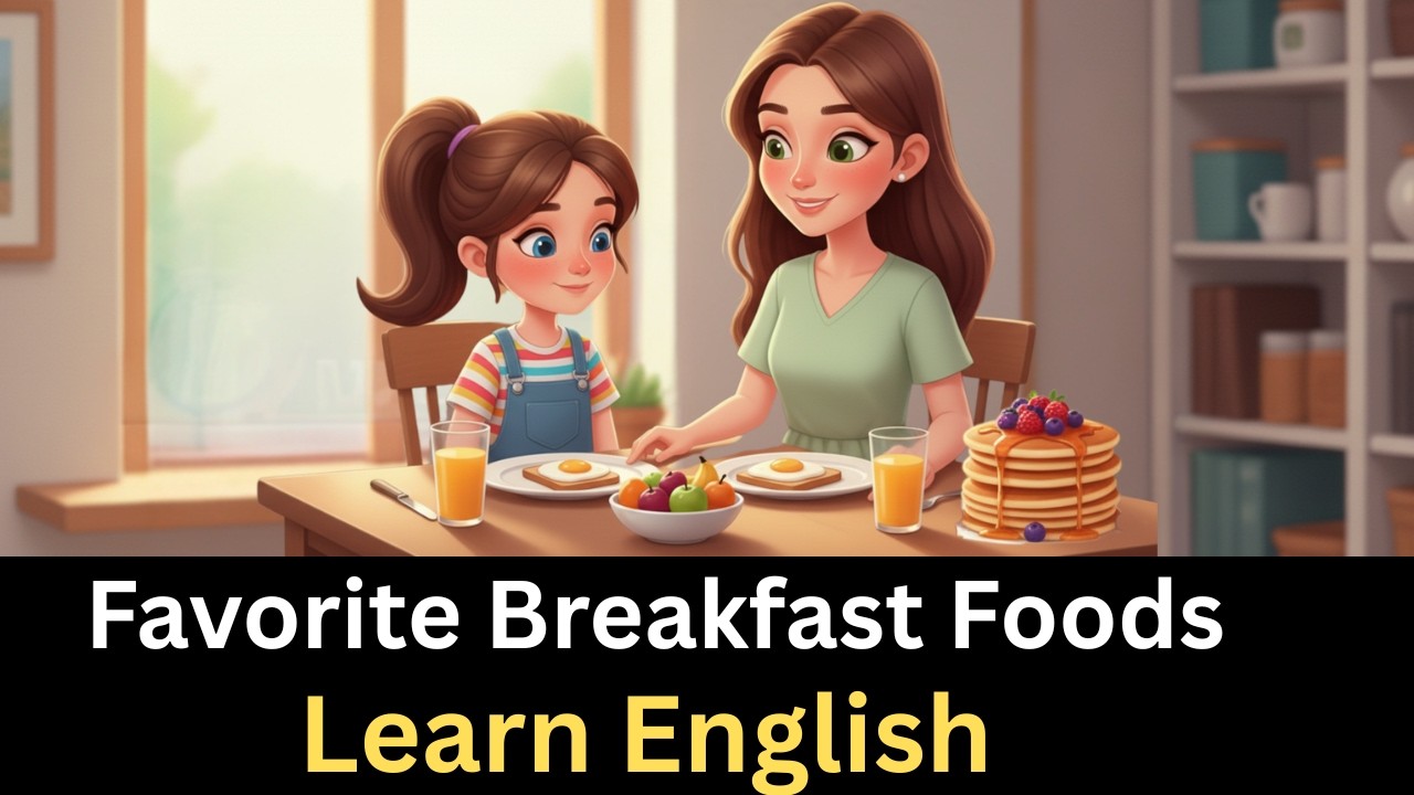 Любимые блюда на завтрак | Изучаем английский с мамой и девочкой | Подкаст 