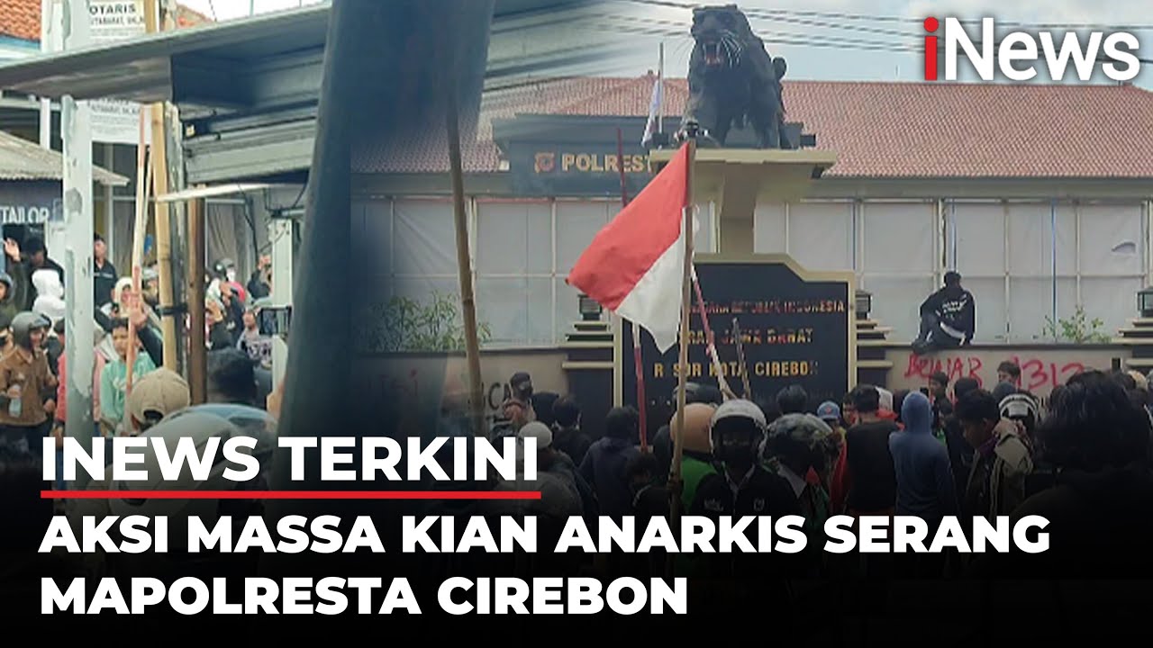 Demo Ricuh di Cirebon, Massa Blokade Jalan | iNews Terkini (30/8)