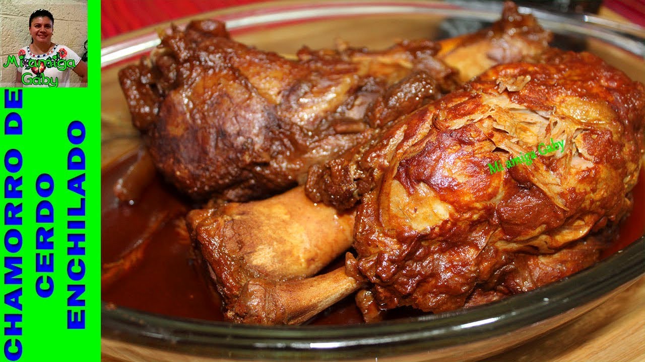 ¿Cómo hacer un delicioso chamorro de cerdo enchilado?/Mi amiga Gaby