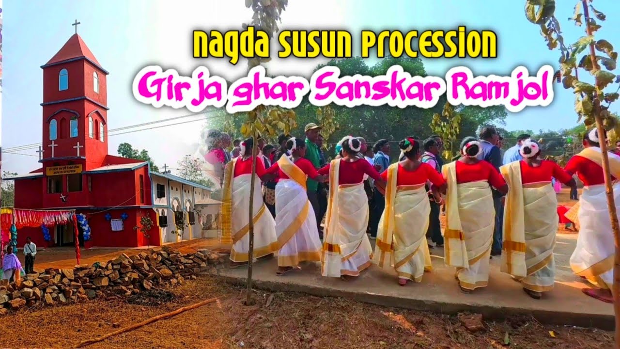 Procession video girja ghar sanskar//Ramjol bano parish jharkhand @soyofficial3450 