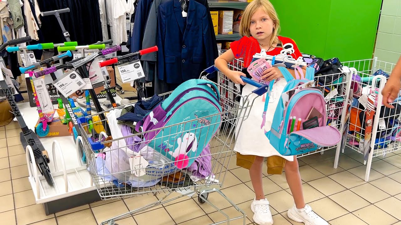 СОФИЯ И ПОДГОТОВКА К ШКОЛЕ. BACK TO SCHOOL. СОФУНЬЯ ШАЛУНЬЯ