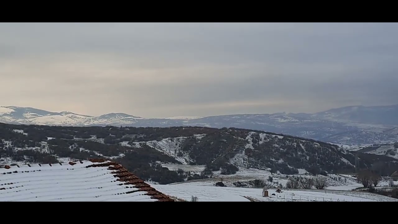 04.01.2026 Kahraman kazan saraç köyü kara manzarası 