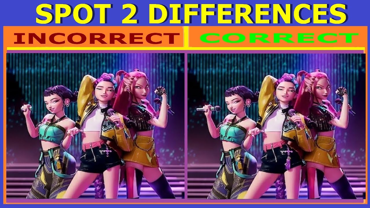 Spot 2 Differences Before Time Runs Out! Only Sharp Eyes Can Find Them Both Quickly!