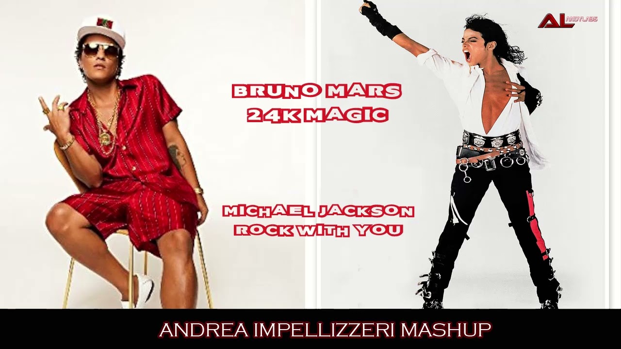 Michael Jackson and Bruno Mars - Rock with you vs 24k magic Andrea Impellizzeri MashUp