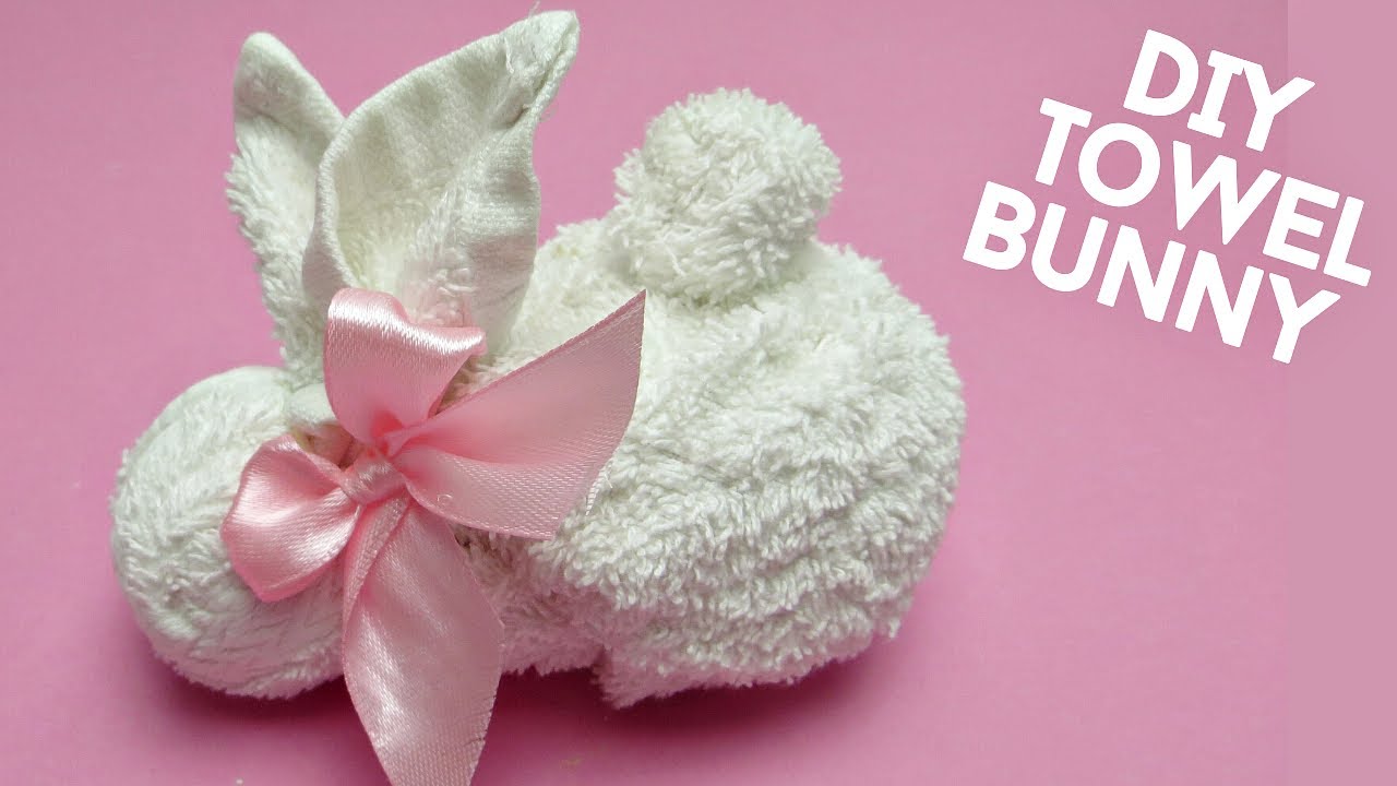 Bunny Out of a Towel