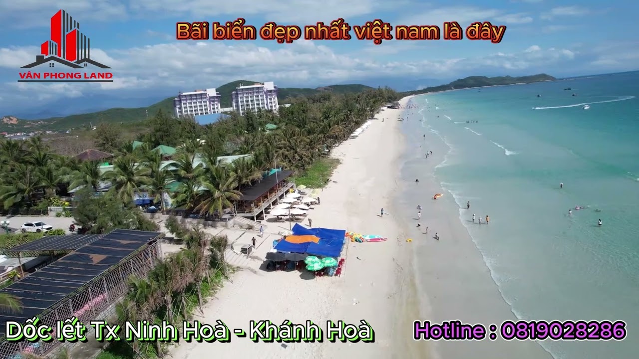 Bãi biển đẹp nhất việt nam năm 2025 . dốc lết Tx Ninh Hoà , Khánh Hoà.