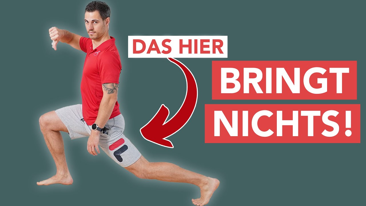 Ausfallschritt geht anders