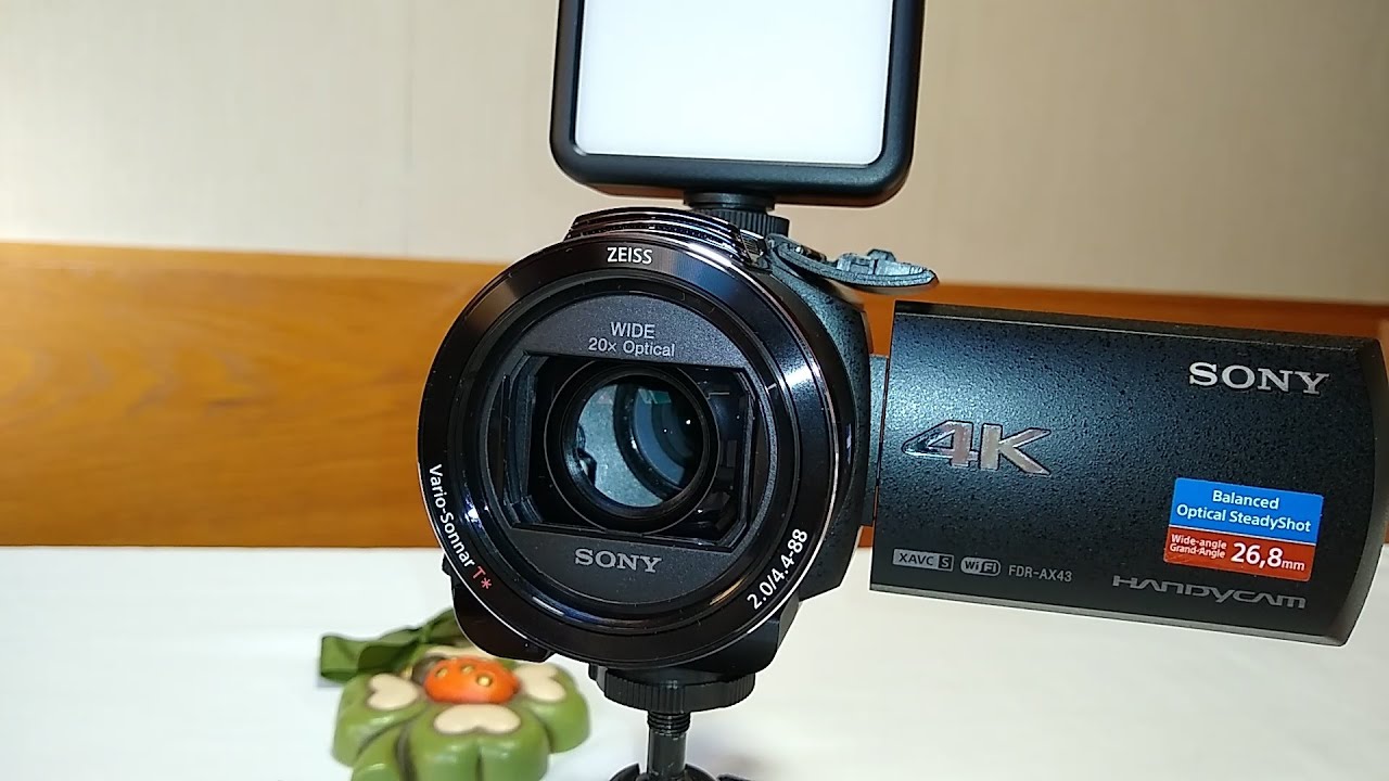 Sony Handycam Camcorder FDR-AX43 4K ultra HD