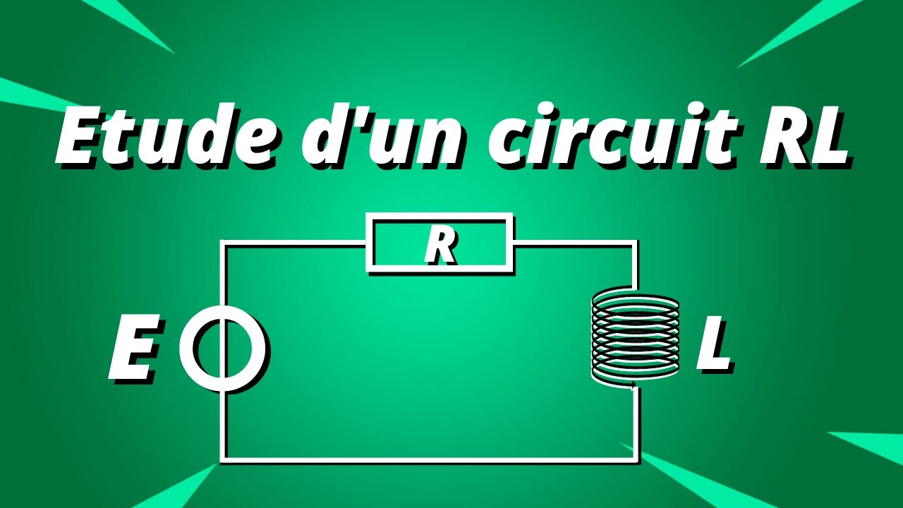 Etude d'un circuit avec une bobine : circuit RL - exercice corrigé