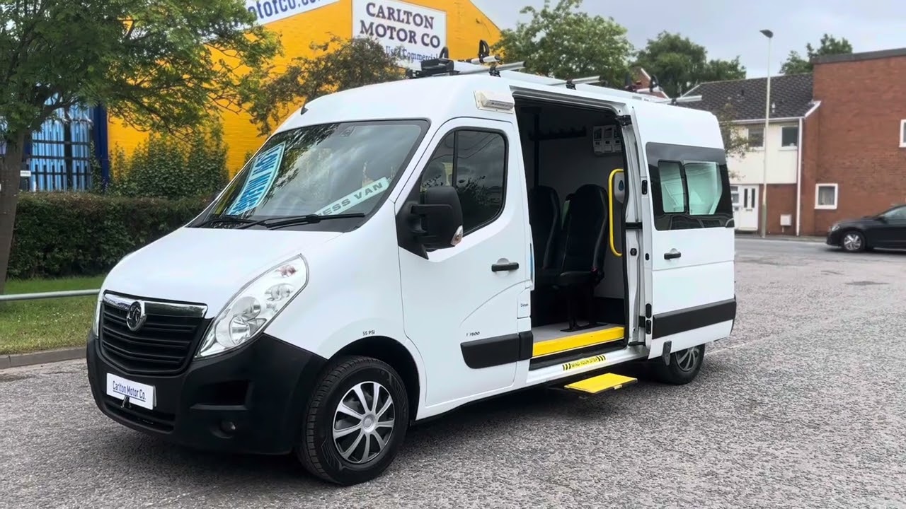 2019 68 Vauxhall Movano Welfare Van