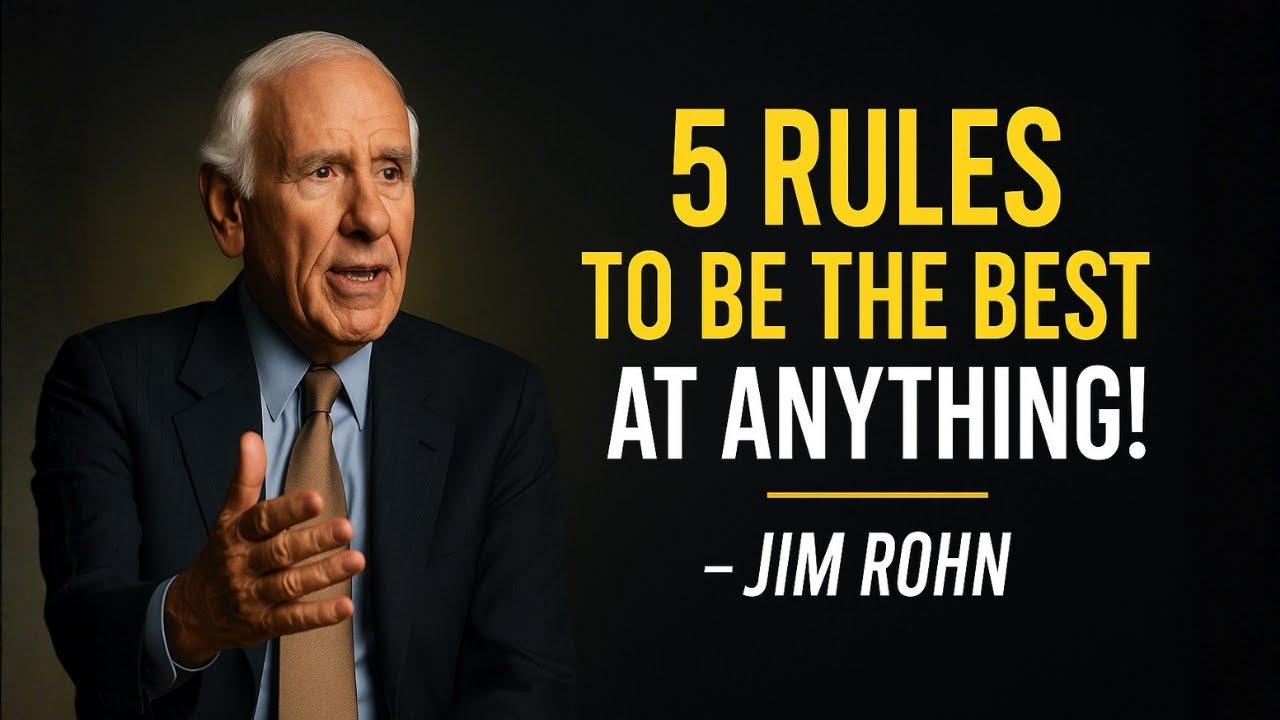 5 RULES to Be the Best at Anything | Jim Rohn Motivation