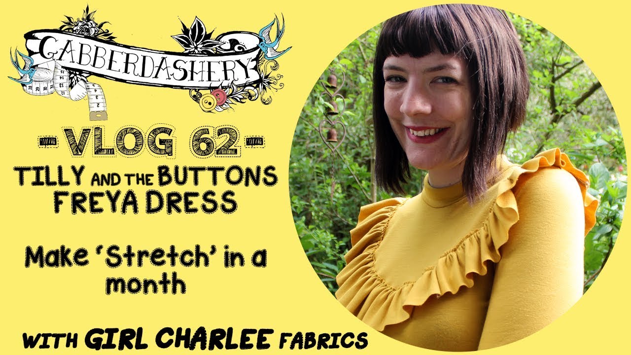 Making 'Stretch' - Tilly And The Buttons Freya Dress with Girl Charlee | Vlog 62