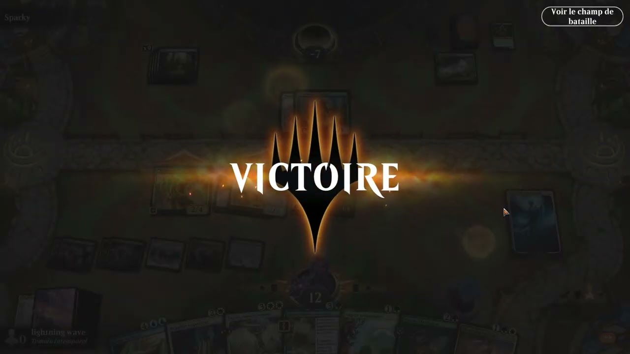 MTG Arena deck anges ultime modifié contre sparky (4)
