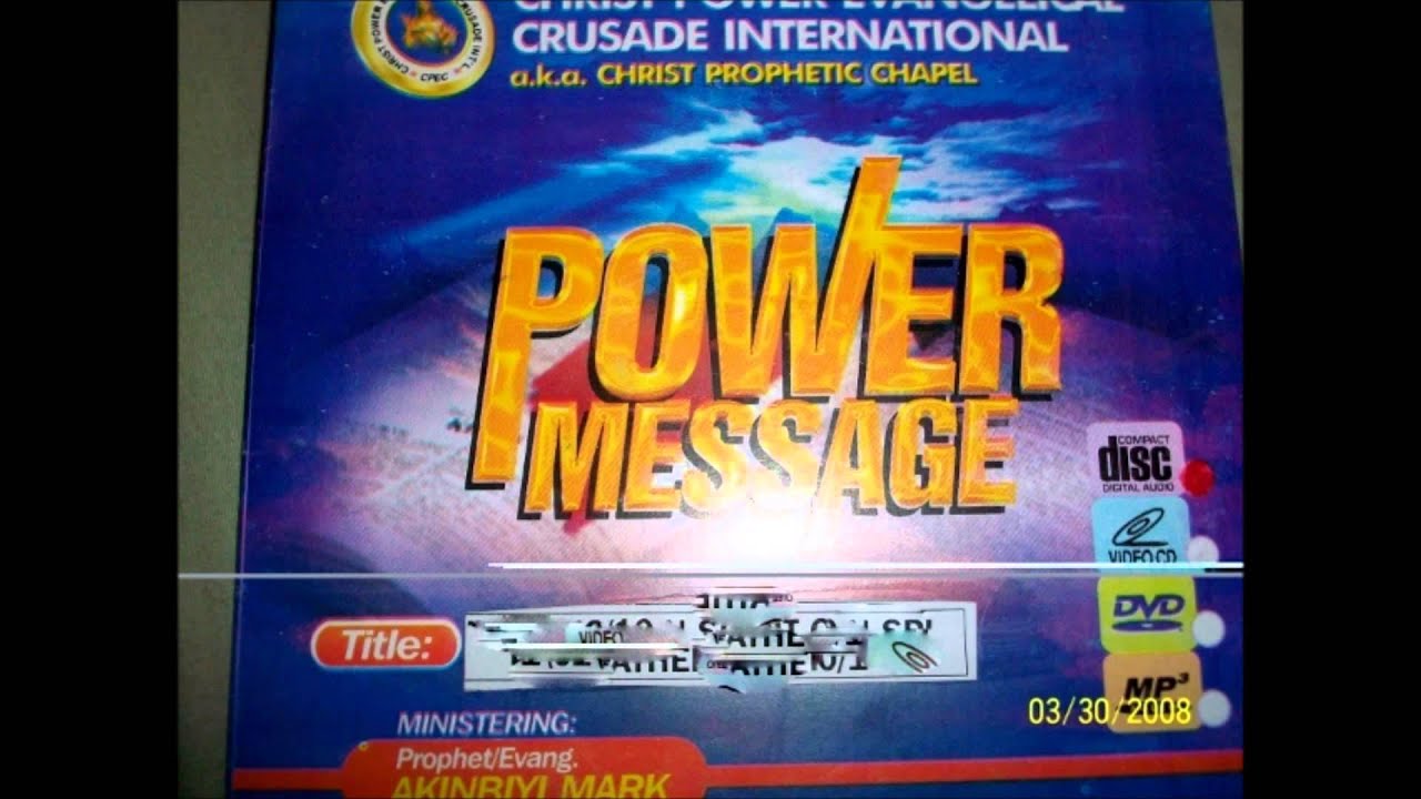 Egun Oruko  (Curses attached to names) (Akinbiyi Mark) A classic message
