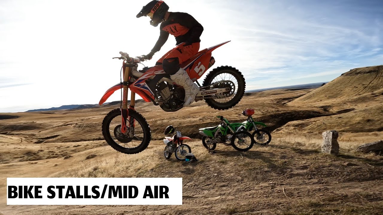 JUMPING DIRT BIKES AT MY FAVORITE SPOT