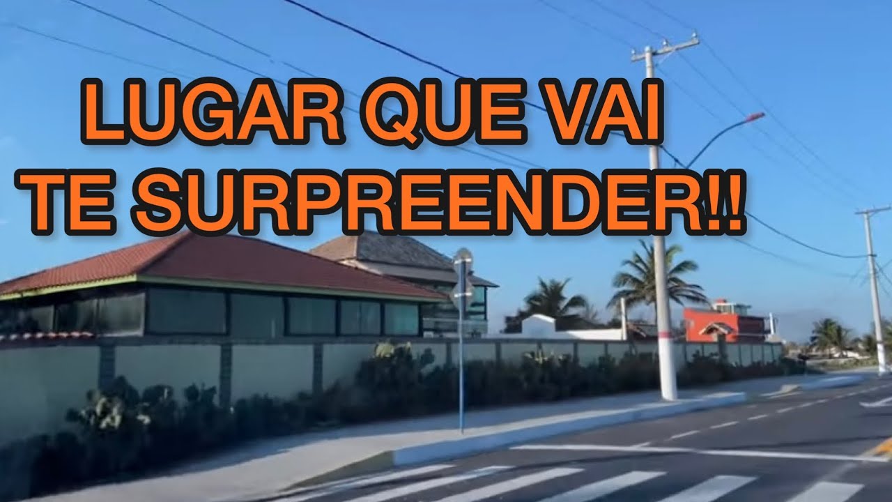 Praia de Itaipuaçu: Veja as casas e comércios da Orla.
