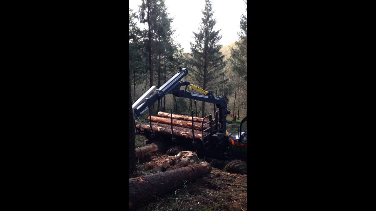 Porteur forestier SOGEDEP SF16.2 8 roues