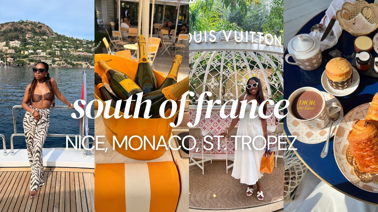 South of France Vlog 🇫🇷| Nice, Monaco, St. Tropez | Where to Eat, Yachts + More!