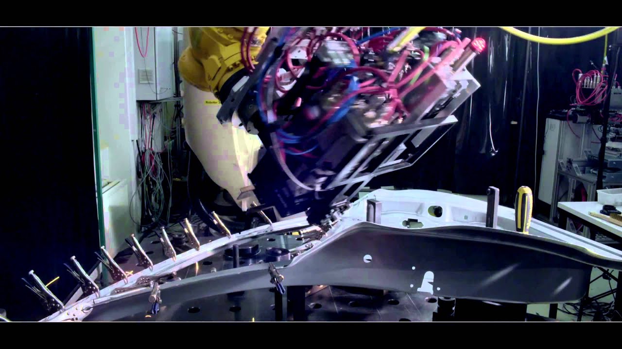 Scansonic: Remote Laser Welding - steel door process