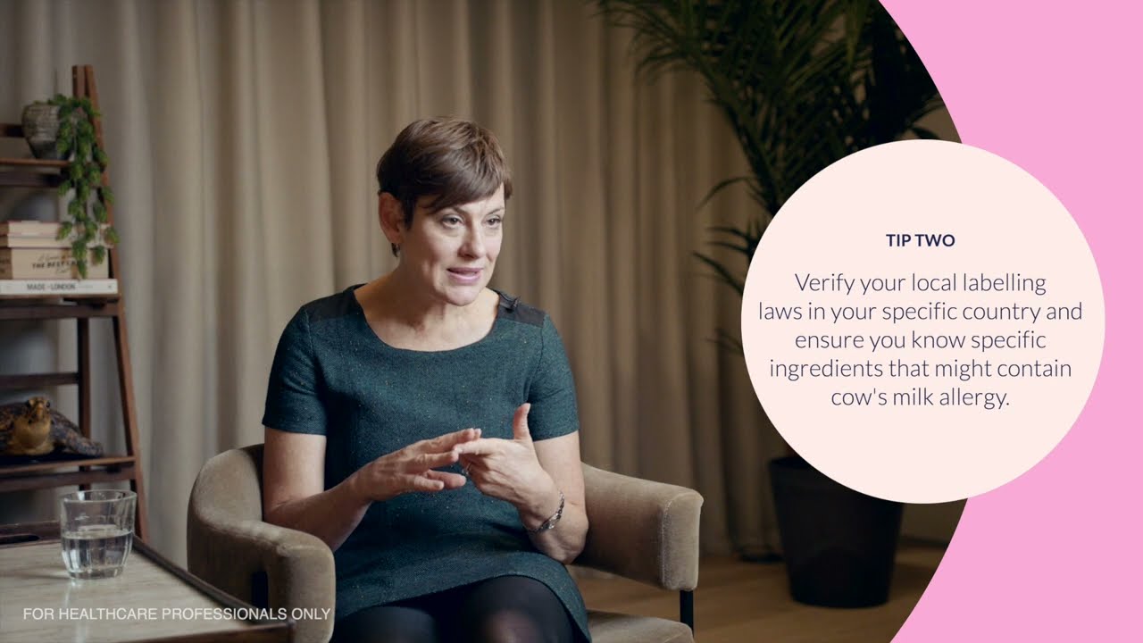 Top Tips for the Dietary Management of Cow's Milk Allergy (CMA)