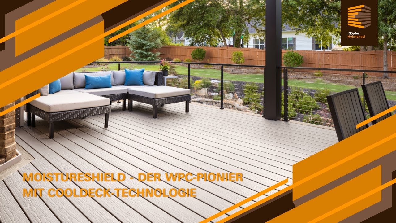 Innovative WPC-Lösungen: MoistureShield® mit CoolDeck®-Technologie