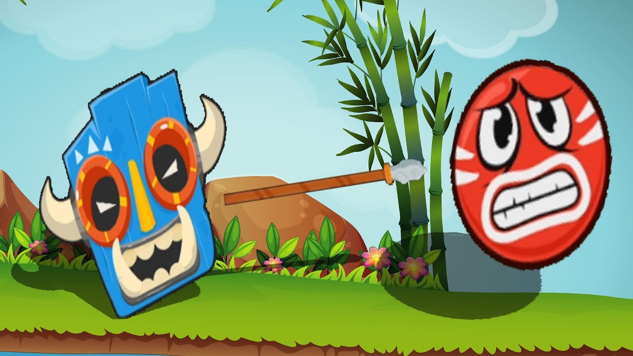 RED BALL musi uratować WIOSKĘ! *znowu problemy* 🔴 Ball Hero