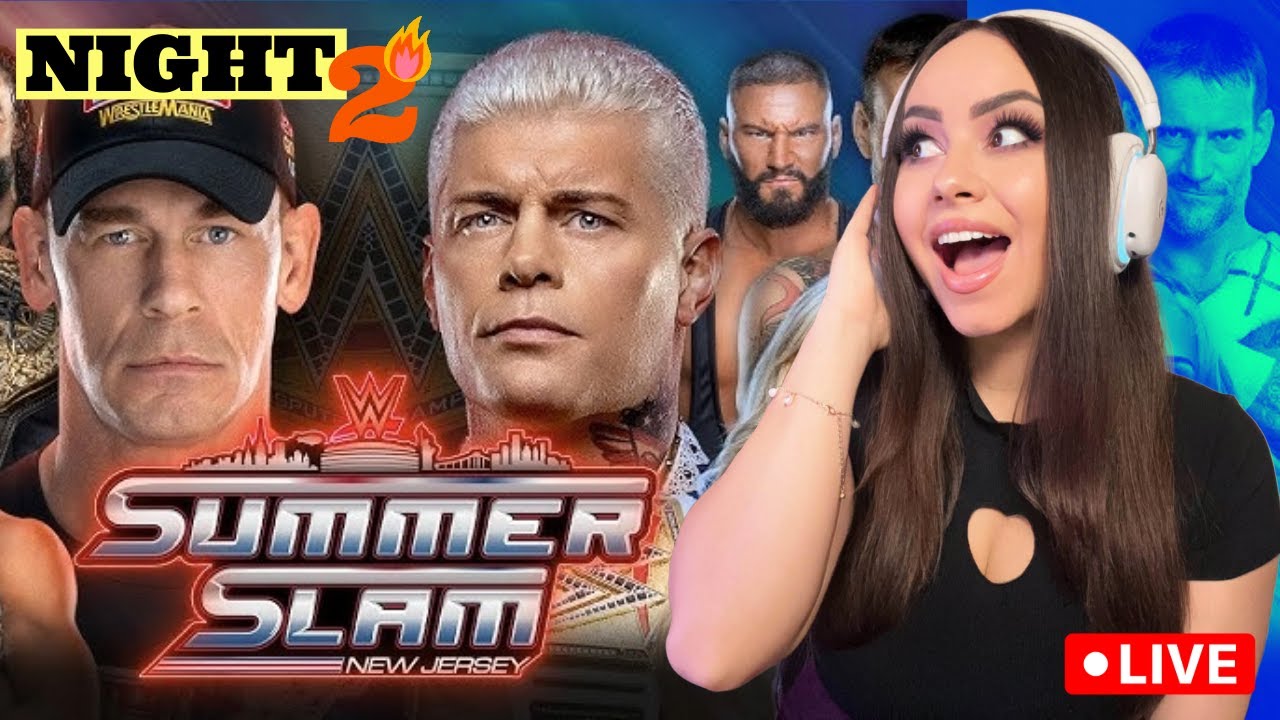 Let's Watch WWE SummerSlam 2025  Night 2 Together!