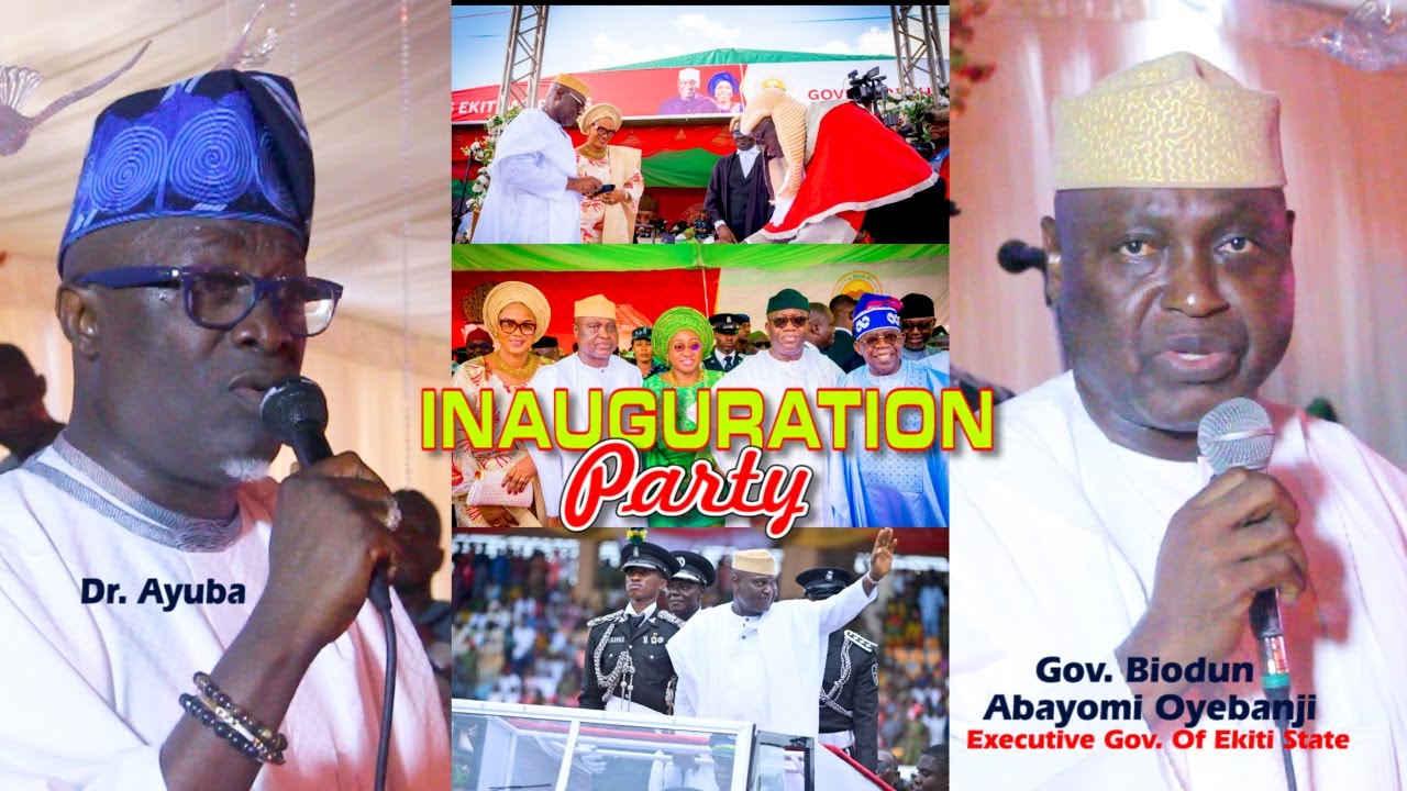 Inauguration Party Of New Ekiti State Governor His Excellency BIODUN ABAYOMI OYEBANJI (BAO)