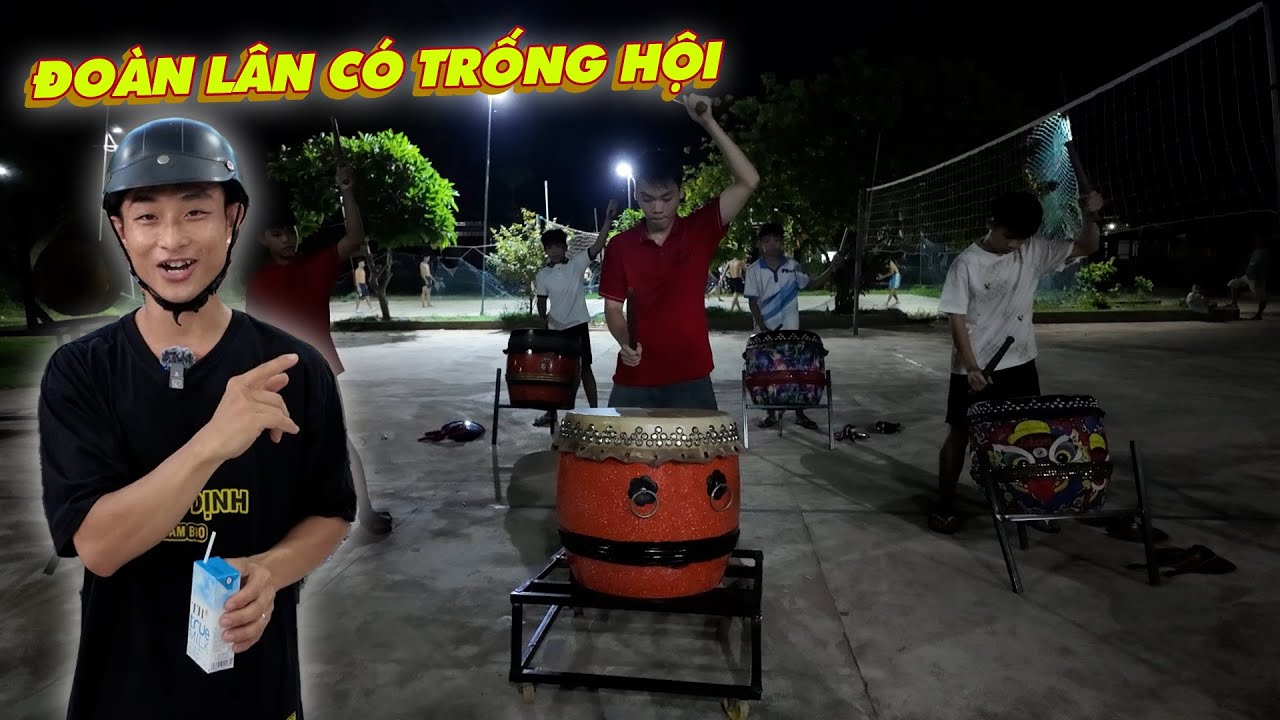 Đi Cùng Bình Minh | Review Đoàn Lân Có 6 Lân - 5 Trống Hội Tại Hoài Hương