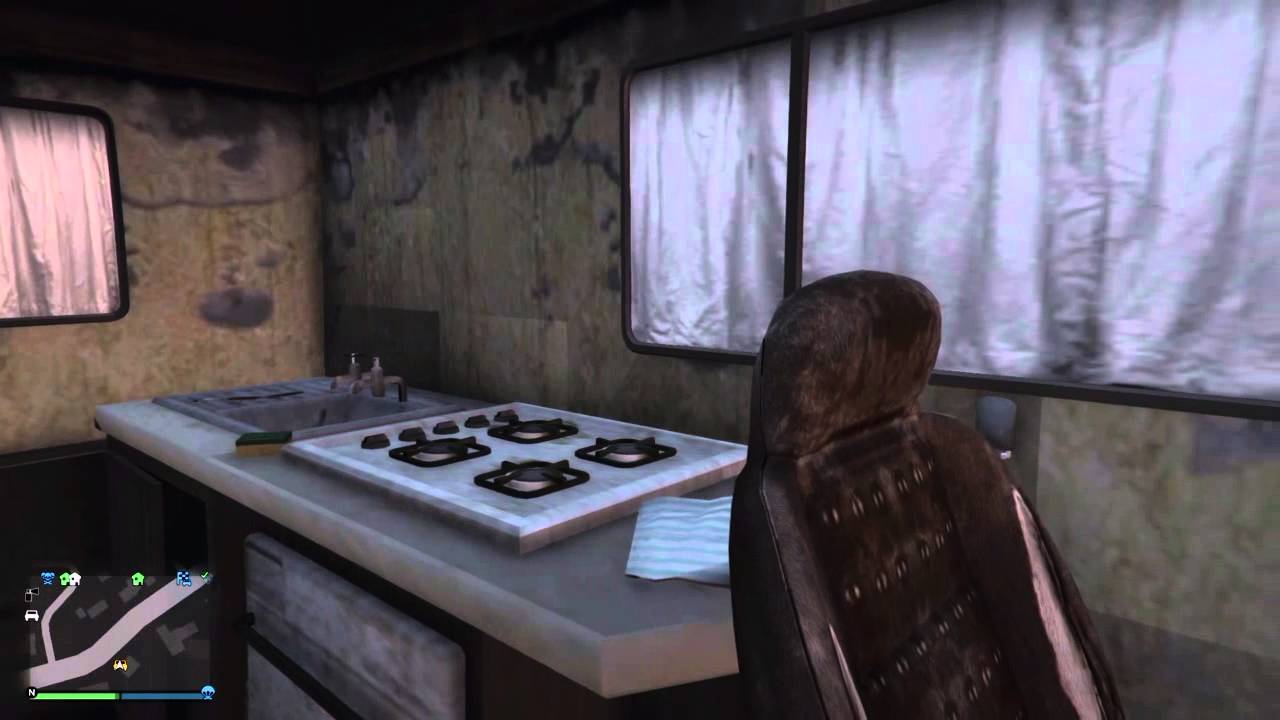 GTA5 enter the back of a journey