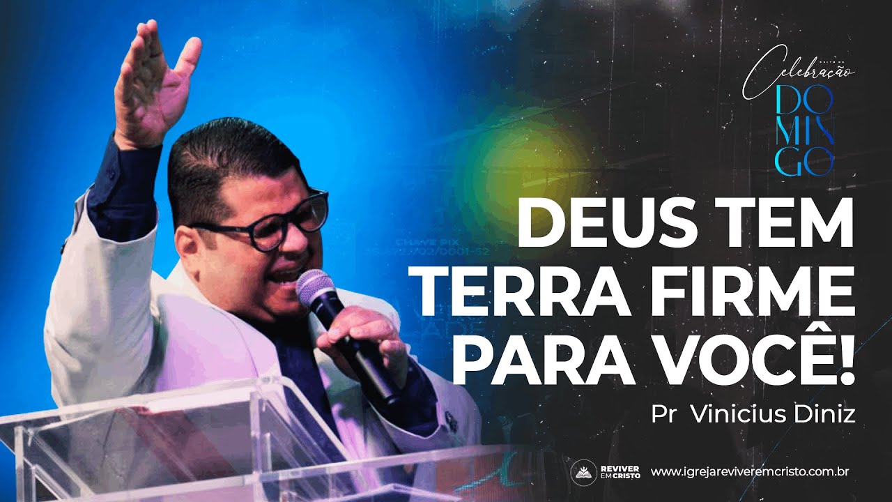 DEUS TEM TERRA FIRME PARA VOCÊ! | PR VINICIUS DINIZ | REC ALAGOAS