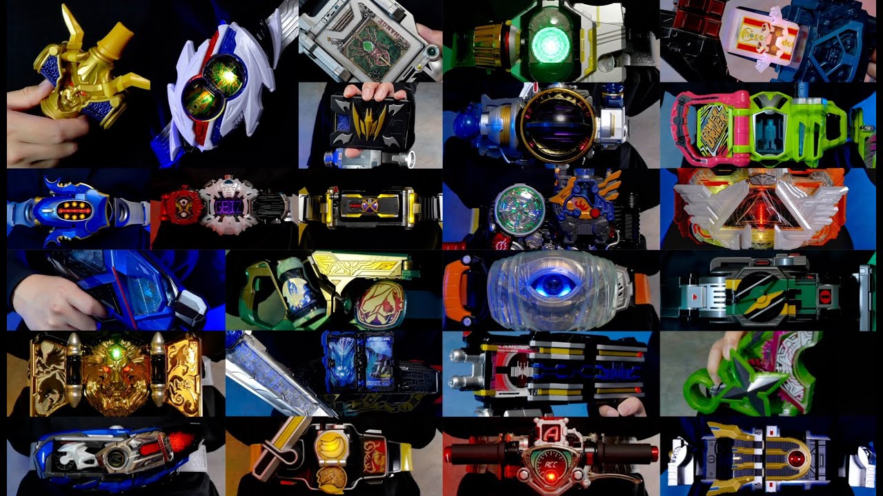 平成・令和 2号ライダー 変身アイテム集【仮面ライダーナイト→ノクス】/Heisei Reiwa Era Secondary Riders Henshin Item Collection