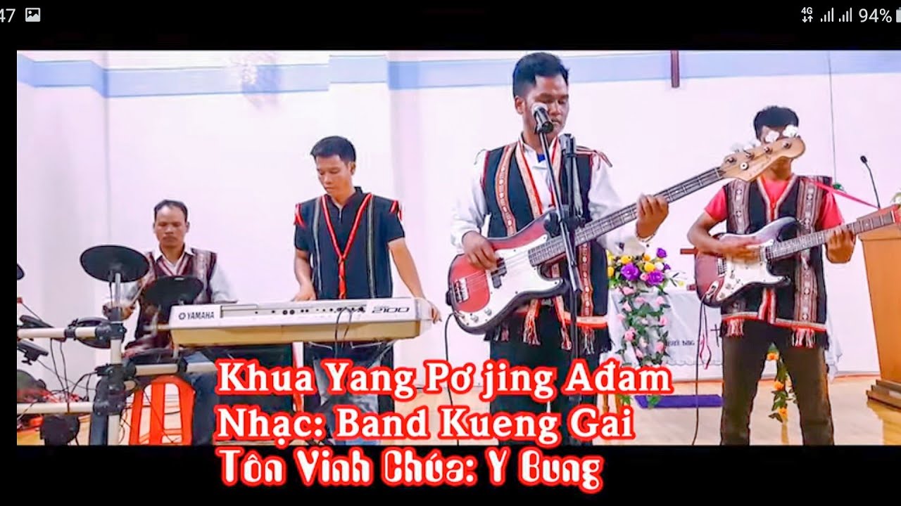 Khua Yang Pơ Jing Adam / Nhạc Th&aacute;nh Tin L&agrave;nh /  Y Bung