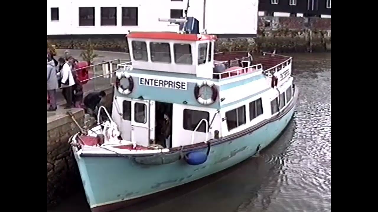 "Enterprise" cruise from Falmouth along Carrick Roads and the River Fal to Truro - Easter 1994