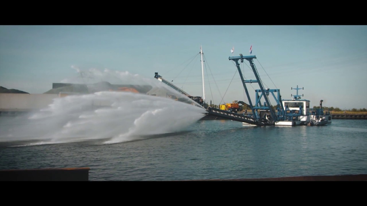 Holland Dredge Design testing Suction Dredger 450 (SD-450)