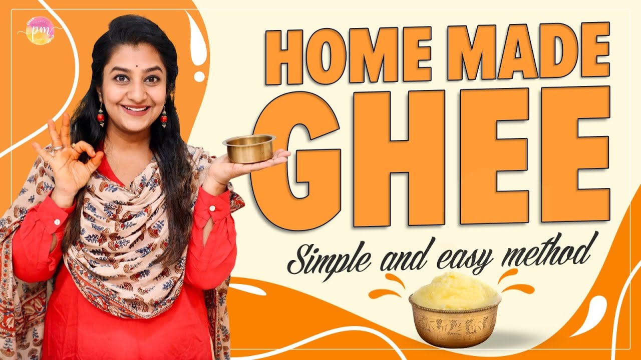Home Made Ghee || Simple and Easy Method || Parnika Cooking Vlog || Parnika Manya