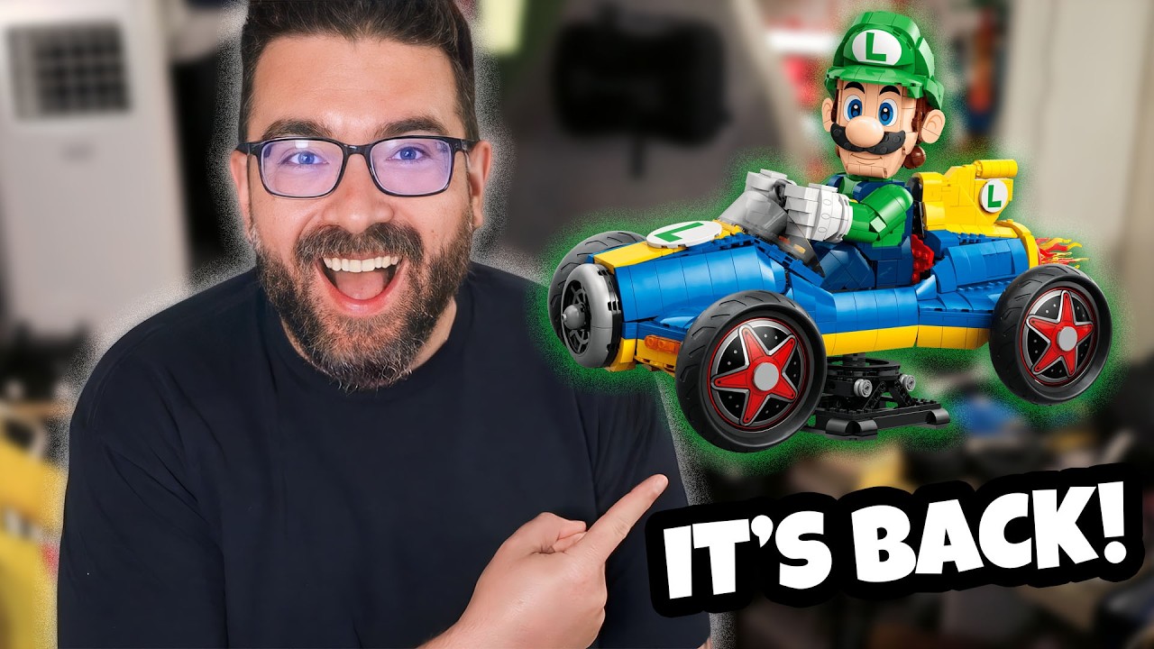 LEGO Mario Kart Is BACK&hellip; Let&rsquo;s Build Luigi&rsquo;s Kart!