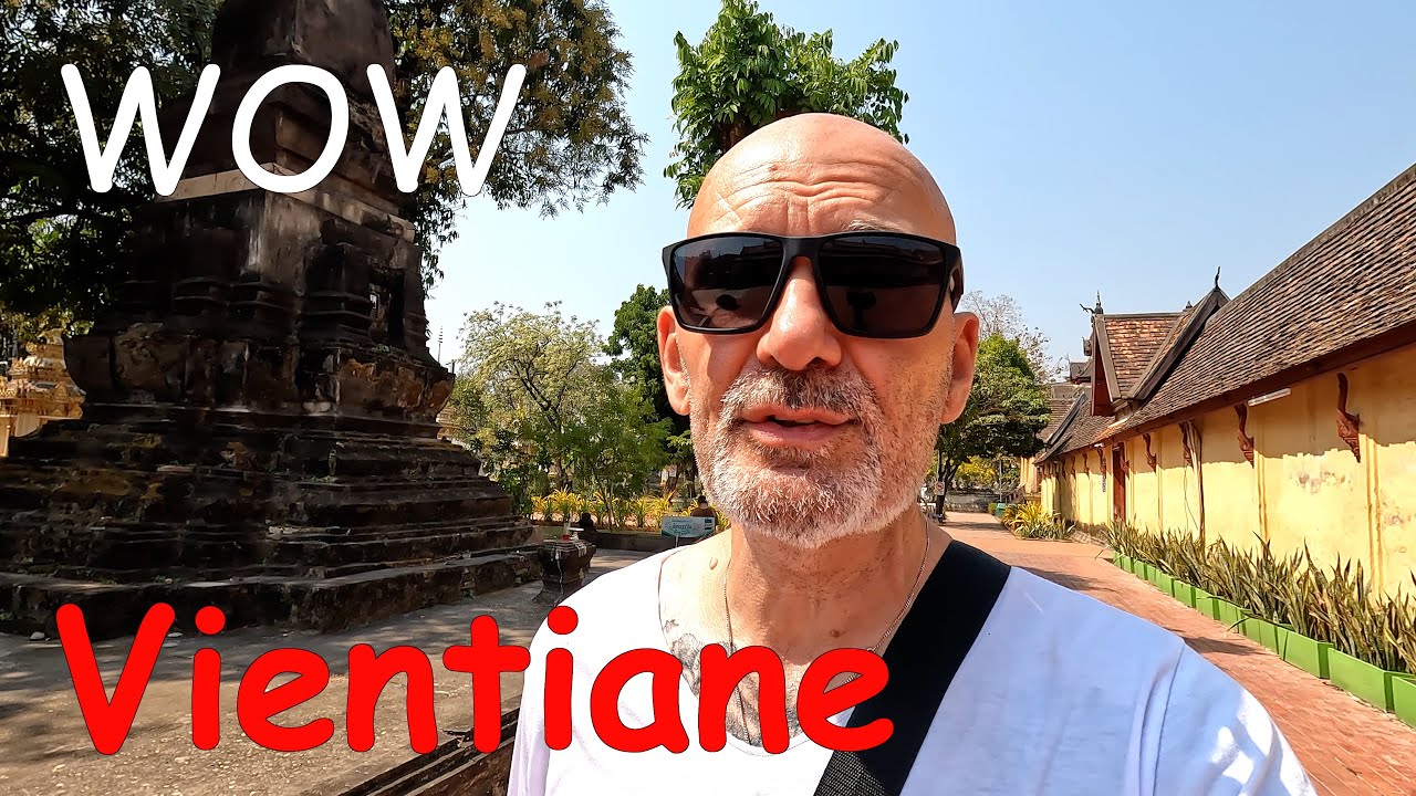 Vientiane, LAOS 🇱🇦 What an Awsome city | Wat Sisaket | That Dam Stupa | Presidential Palace