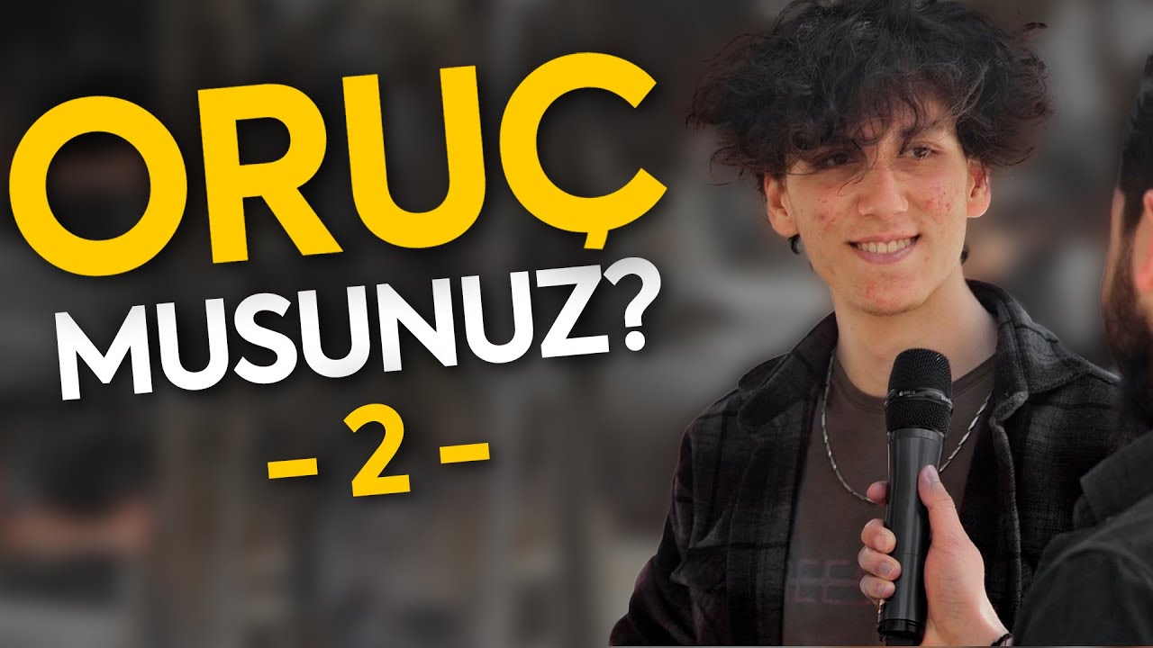 Önce Güldük Sonra Ağladık ! Oruç Tutuyor Musunuz Diye Sorduk, ŞOK EDEN CEVAP !