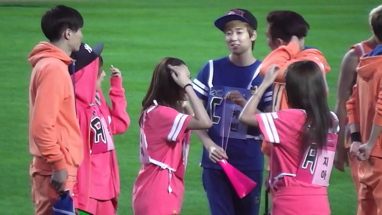 130903 MBC Idol Athletics Miss A Min Fei Jia