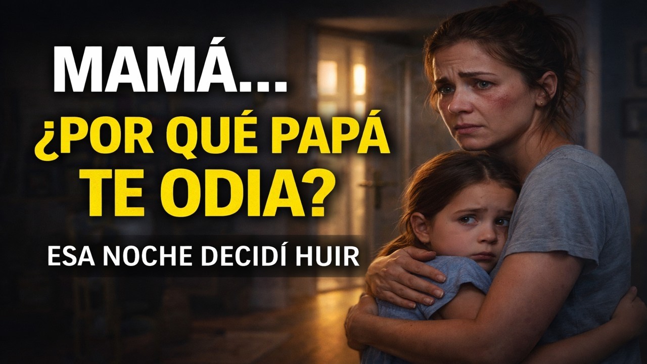 💔 El día que mi hija me preguntó: “¿Por qué papá te odia?” | La historia de Lucía y Valeria