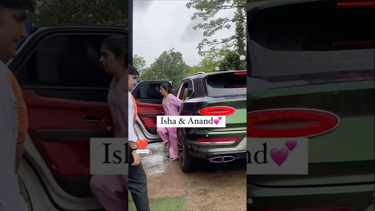 Isha Ambani Spotted With Husband Anand Piramal ❤️🧿 | The Most Elegant Couple