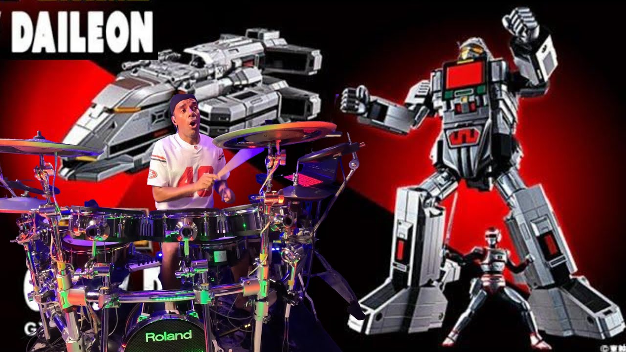 🔥 Daileon (Jaspion) — Drum Cover | Bateria Pesada no Tema do Robô Gigante! 🔥
