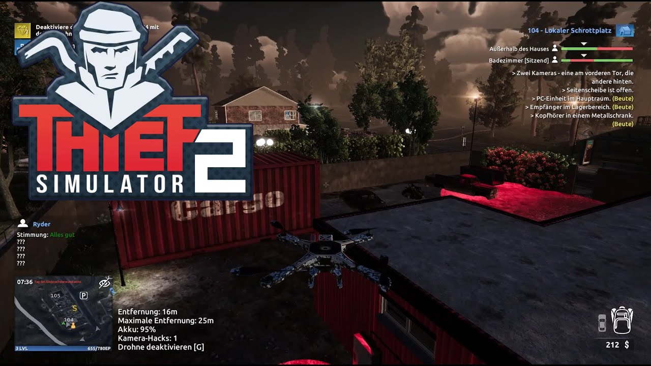 Thief Simulator 2 #2 Der erste Flug mit der Drohne!