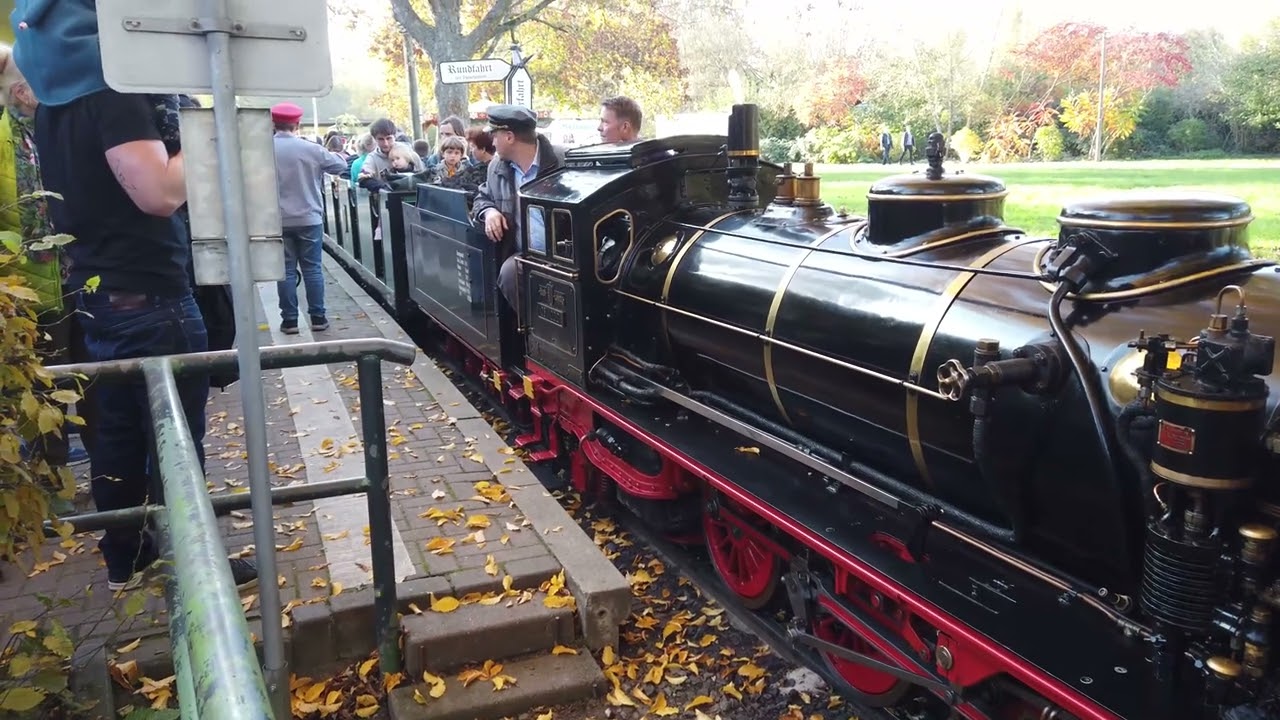 Abschlussfahrt der Parkeisenbahn Leipzig 2024 #trainspotting #dampflok #train