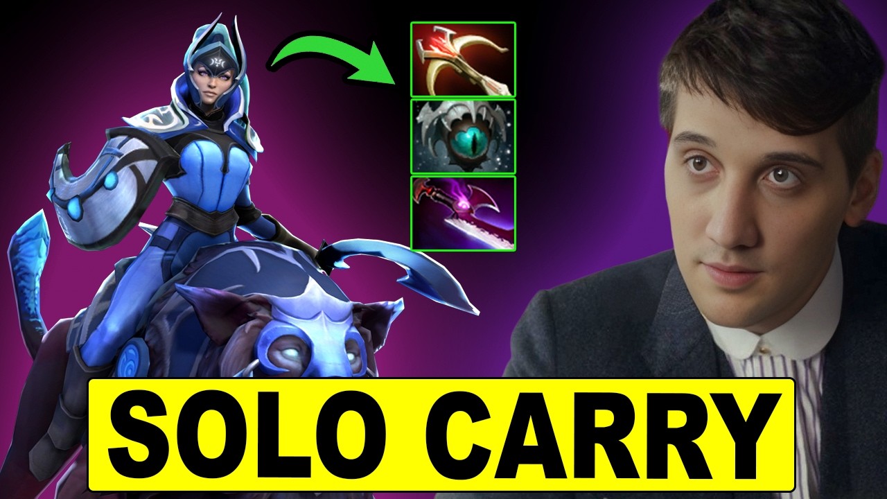 Arteezy Confirms Luna Can Solo Carry EASILY!