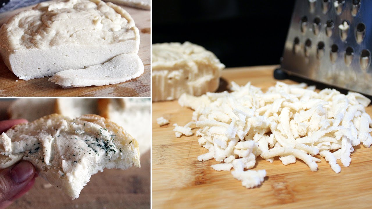 Creamy Cultured Garlic Mozzarella | Vegan Recipe (gluten-free)