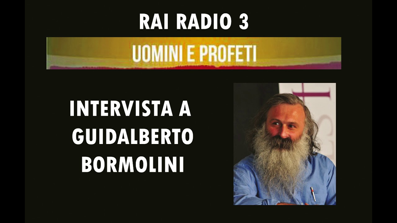 RAI Radio 3 intervista Guidalberto Bormolini, novembre 2014